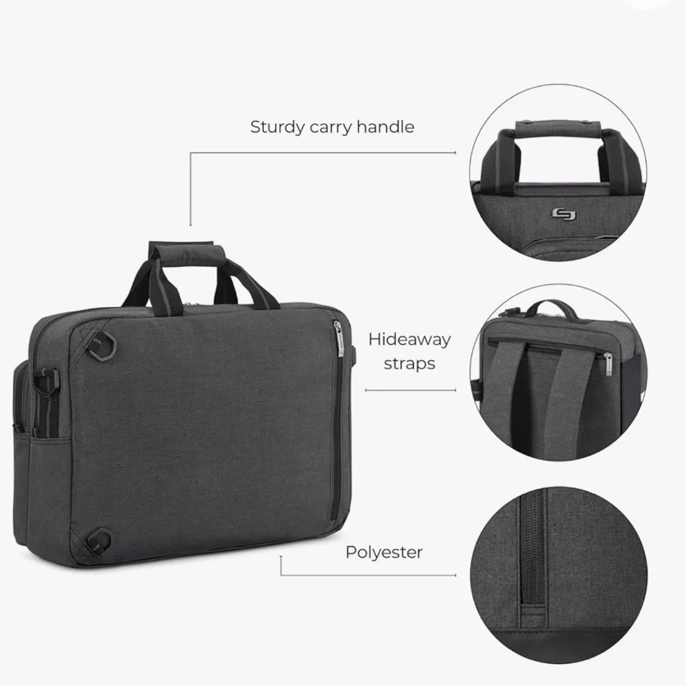 Solo New York Urban Carrying Case, Briefcase for 15.6